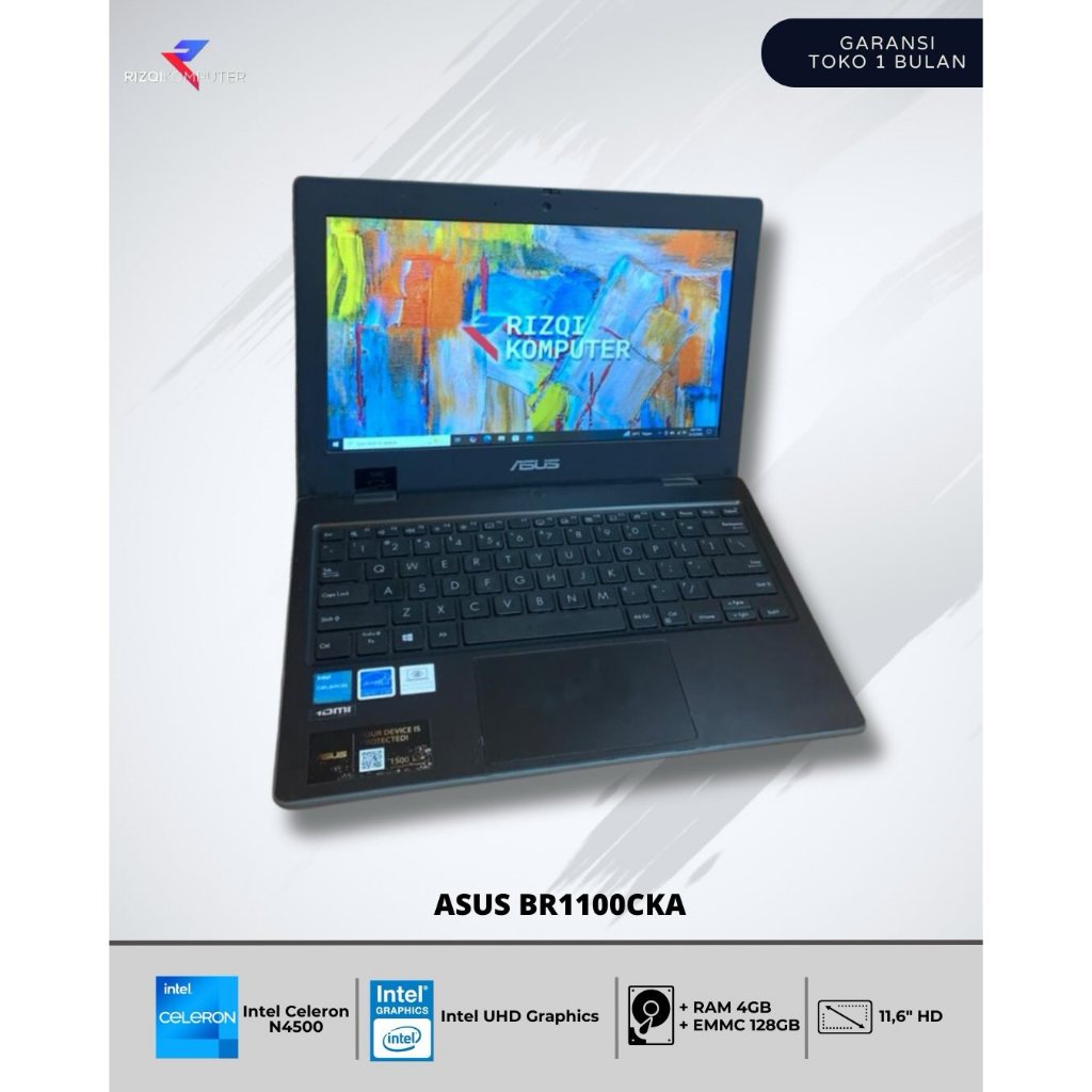 ASUS BR1100CKA Intel Celeron N4500 RAM 4GB EMMC 128GB mlg