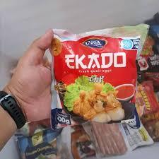 Fura Seafood EKADO 300gr ISI 10pcs Olahan Ikan ISI Telur Puyuh Halal