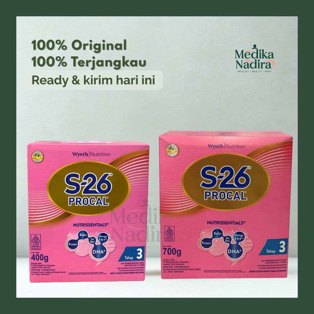 Susu Pertumbuhan S-26 Procal Tahap 3 Nutrissentials