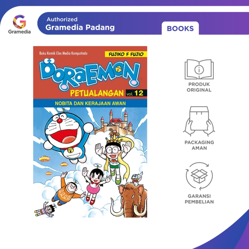 Gramedia Padang-Doraemon Petualangan 12 (2026)