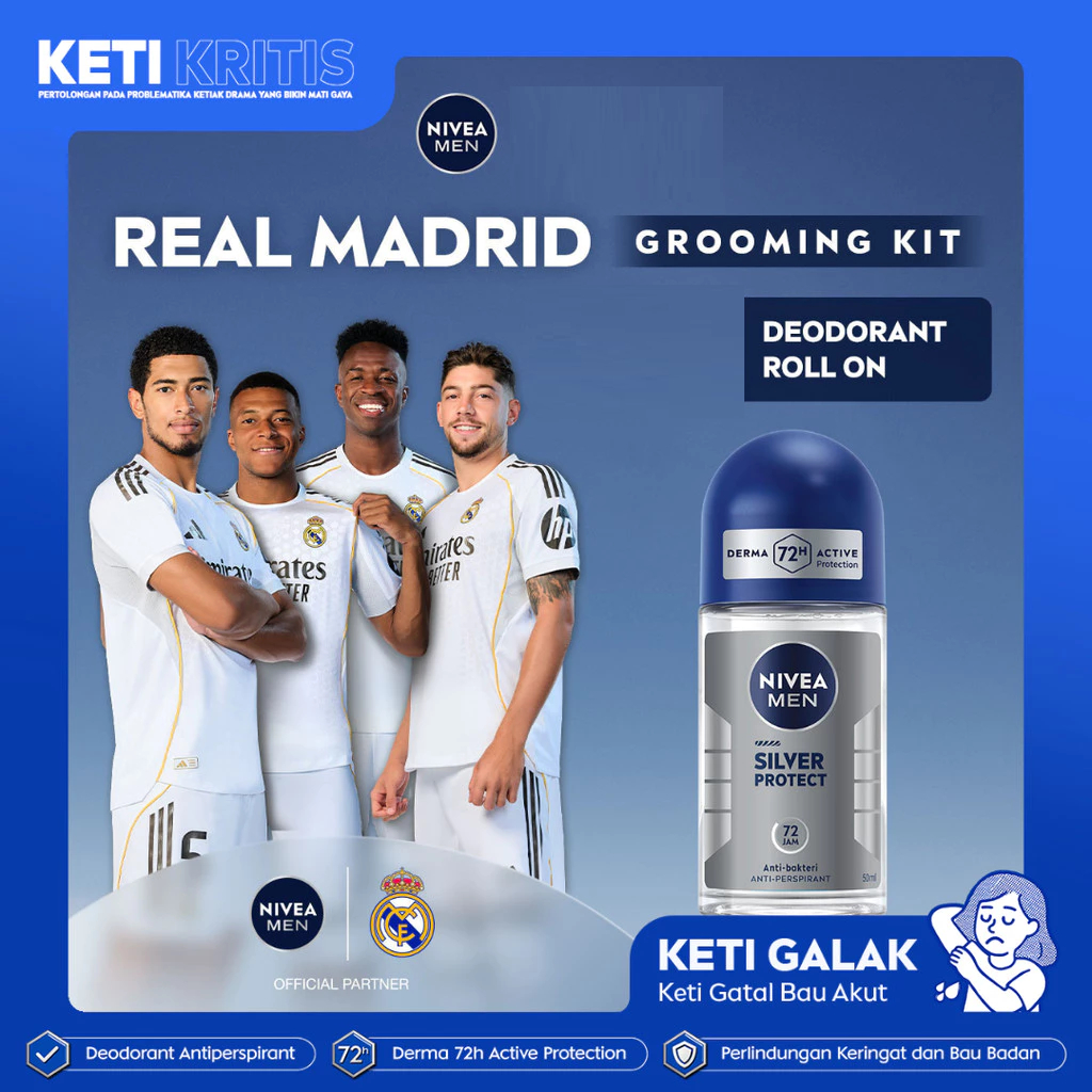 Nivea Men Silver Protect Deodorant Spray & Roll On