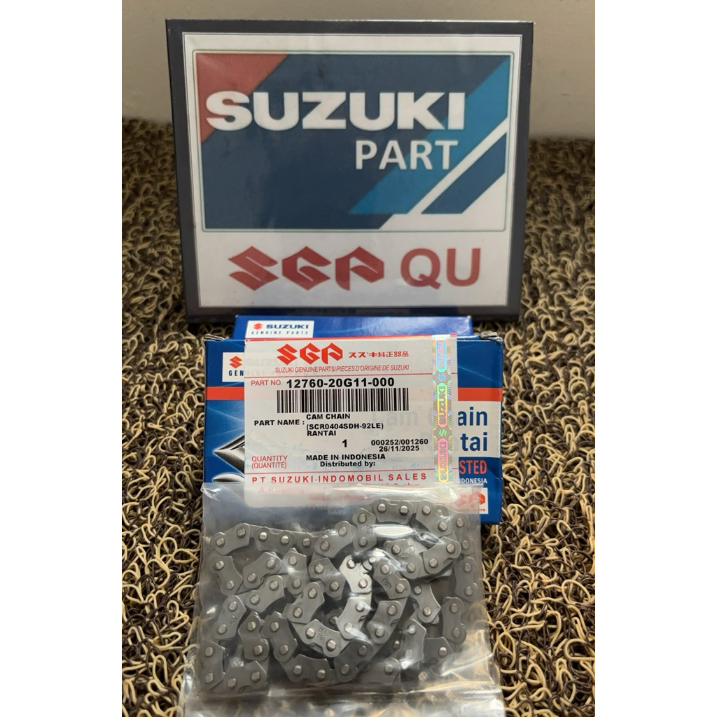 Rantai keteng Shogun 125 Spin Skywave Original Suzuki 12760-20G11-000.