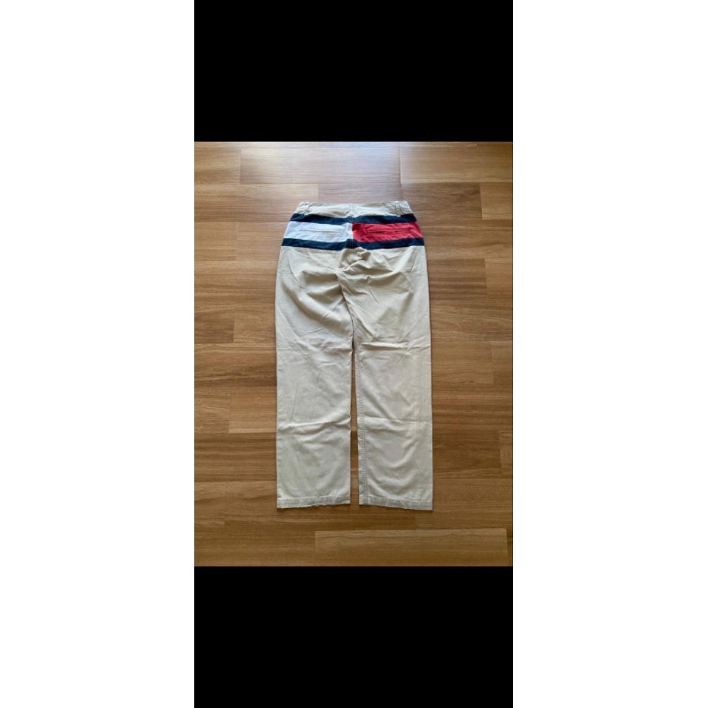 CELANA PANJANG VINTAGE TOMMY HILFIGER BIG FLAG LOGO CHINOS PANTS