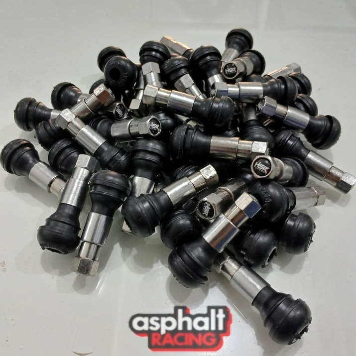 Pentil Tubles Karet Logo HSR Wheel Bisa di Semua Jenis Velg Motor dan Mobil