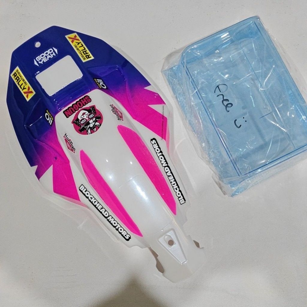 Body RC Dirt Thrasher DF-01 Painting Tamiya Blockhead Motors