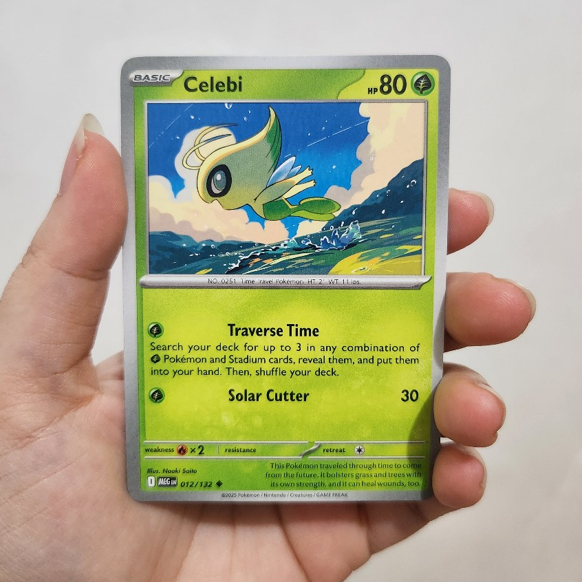 Kartu Pokemon TCG English Indonesia - Celebi