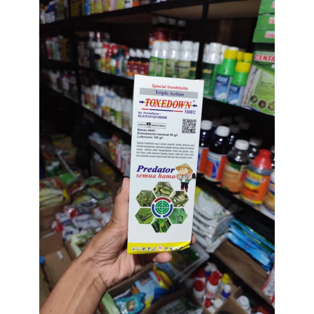 Toxedown 150EC Insektisida Sistemik 500 ml  Efektif, Translaminar, Sistemik