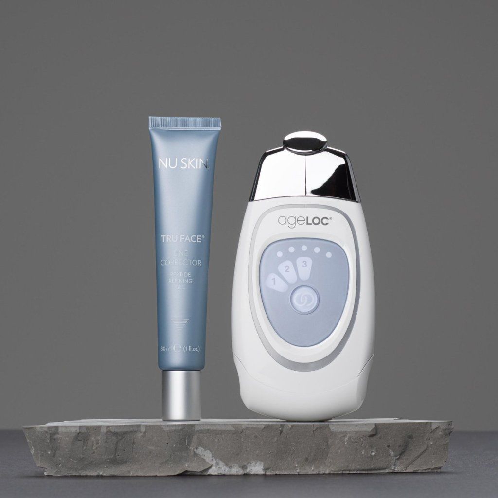 line corrector tru  face - peptide refining gel - KEMASAN LAMA