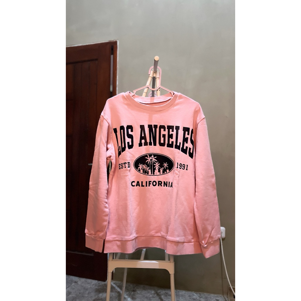 sweater pink los angeles