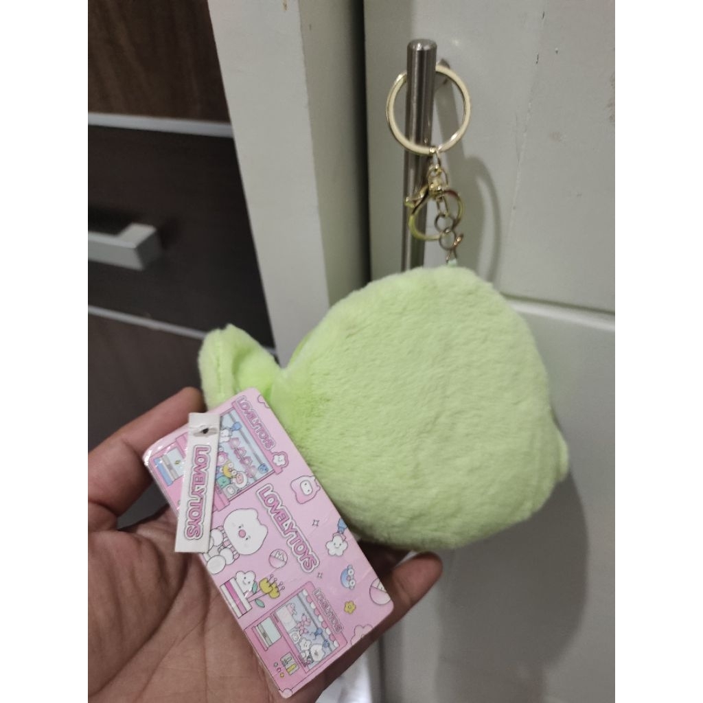gantungan kunci dompet koin kepala alien Toys story