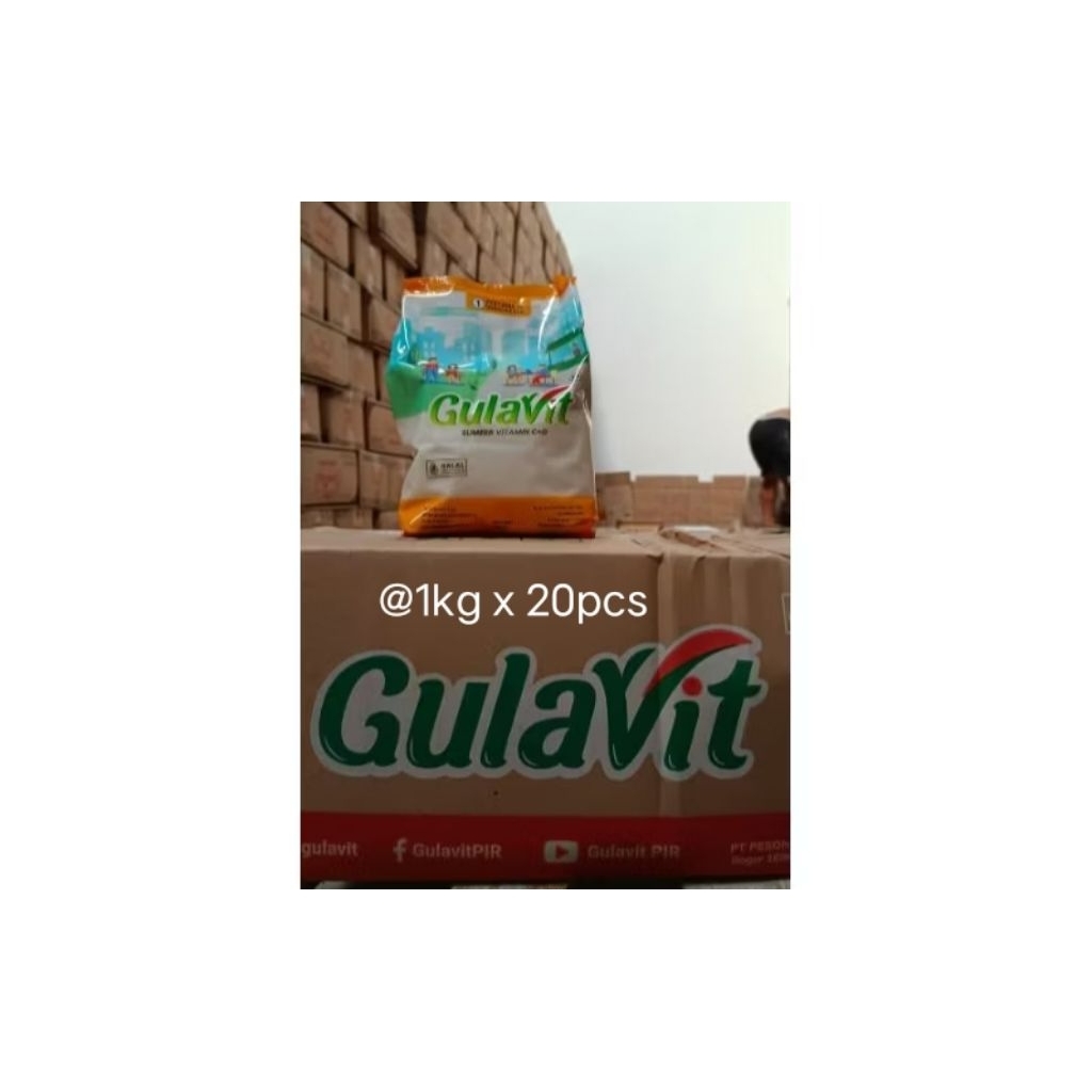 Gula Pasir Gulavit 1kg 1Dus
