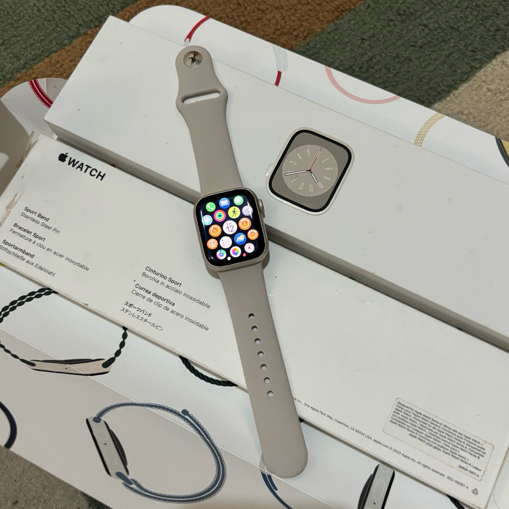 Apple Watch Series 8 41mm Starlight Ex Inter