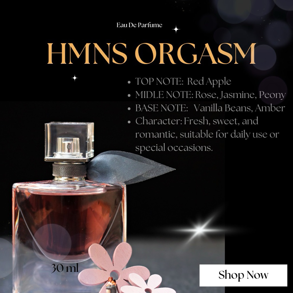 parfum refill hmns orgasm| kualitas terbaik|best seller