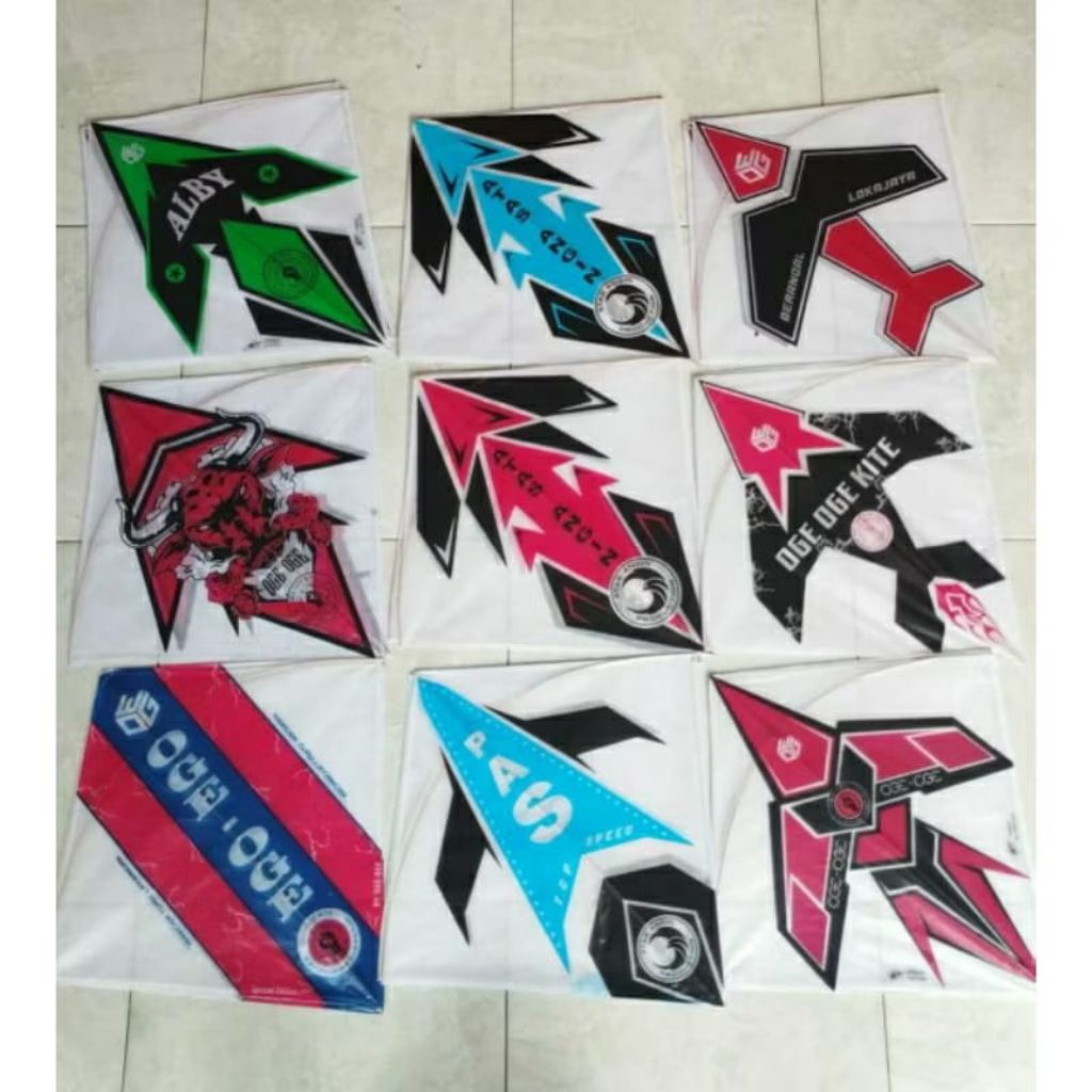 Layangan Shukoi Standart isi 50pcs