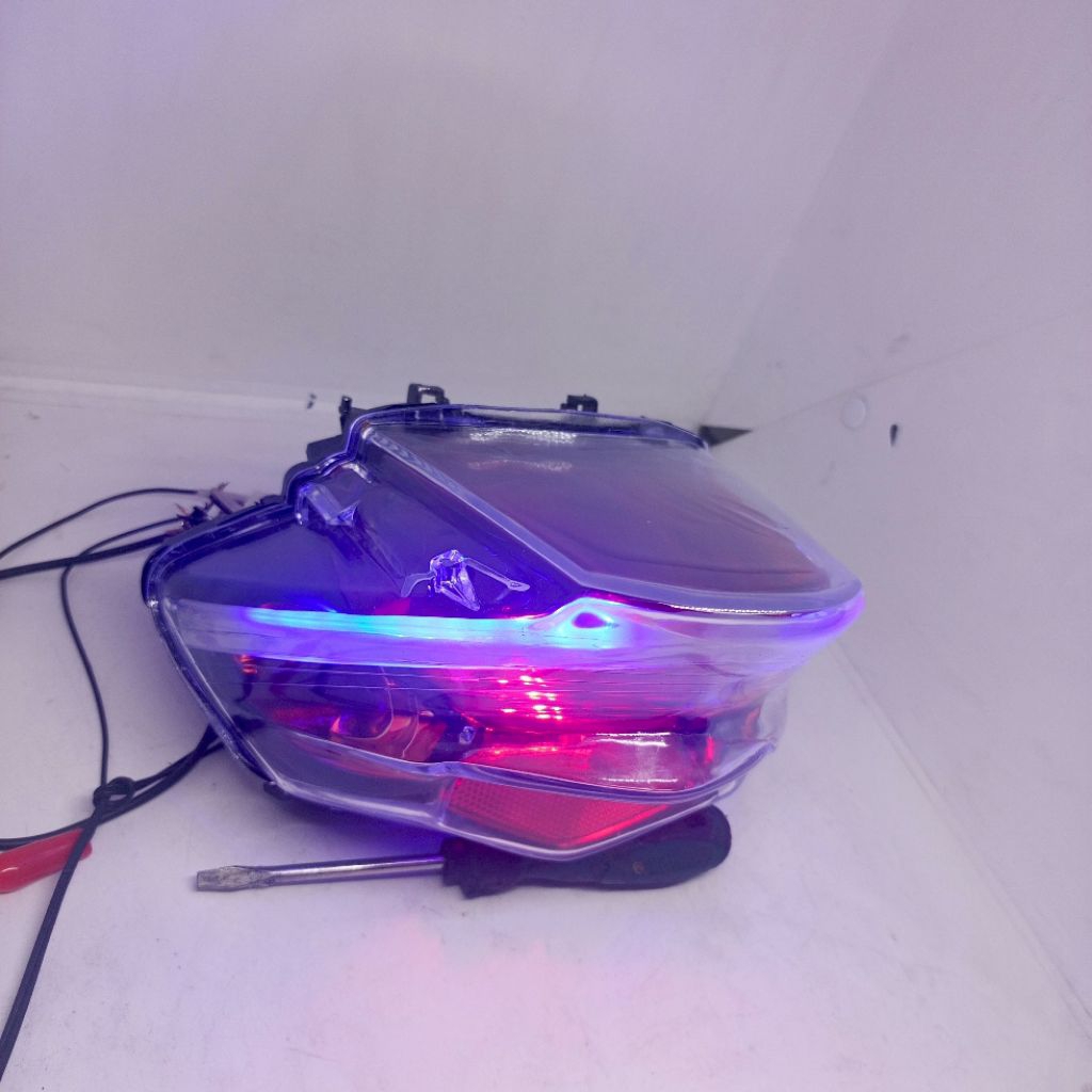 Lampu stop mio soul karbu plus alis runing