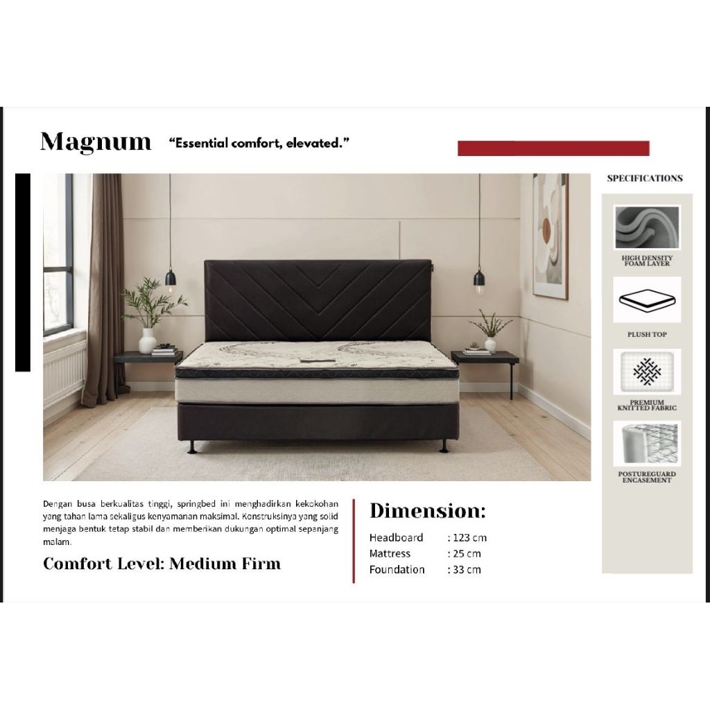 Smartland by Modis Springbed Magnum