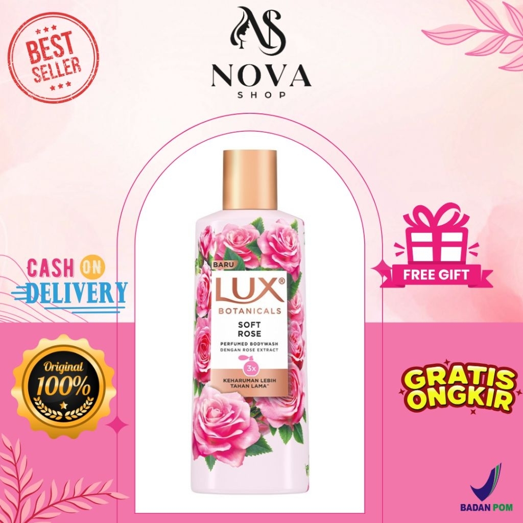 LUX BOTANICALS SOFT ROSE BODY WASH 100 ML