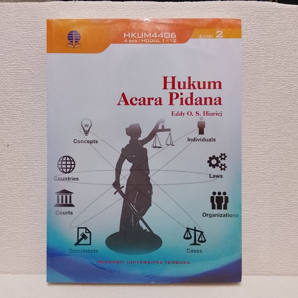Buku Hukum Acara Pidana Penerbit Universitas Terbuka
