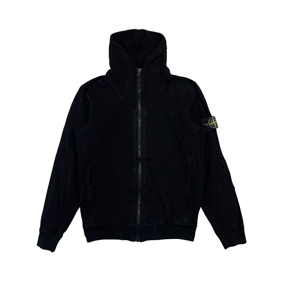 STONE ISLAND ZIPPER BLACK S