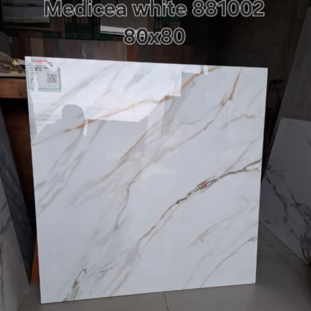 GRANIT LANTAI 80x80 | MEDICEA WHITE