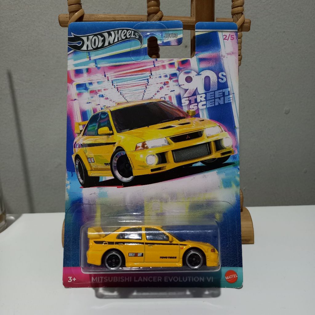 Hot Wheels Mitsubishi Lancer Evolution VI 90s Street Scene