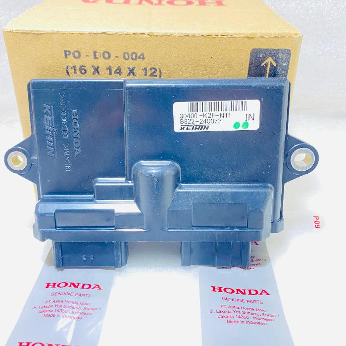 ECU ECM CDI KODE K2F HONDA SCOOPY FI SCOOPY ESP KODE 30400-K2F-N11 ORIGINAL KEIHIN