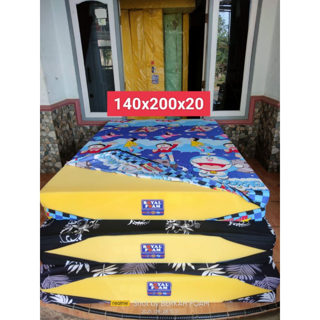 KASUR BUSA ROYAL FOAM UKURAN 200×140×20CM