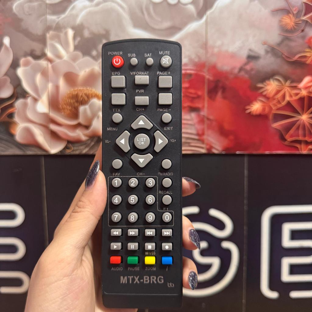 ORIGINAL REMOTE STB MATRIX BURGER REMOT TV STB BURGER RIMOTE TV BURGER MATRIX