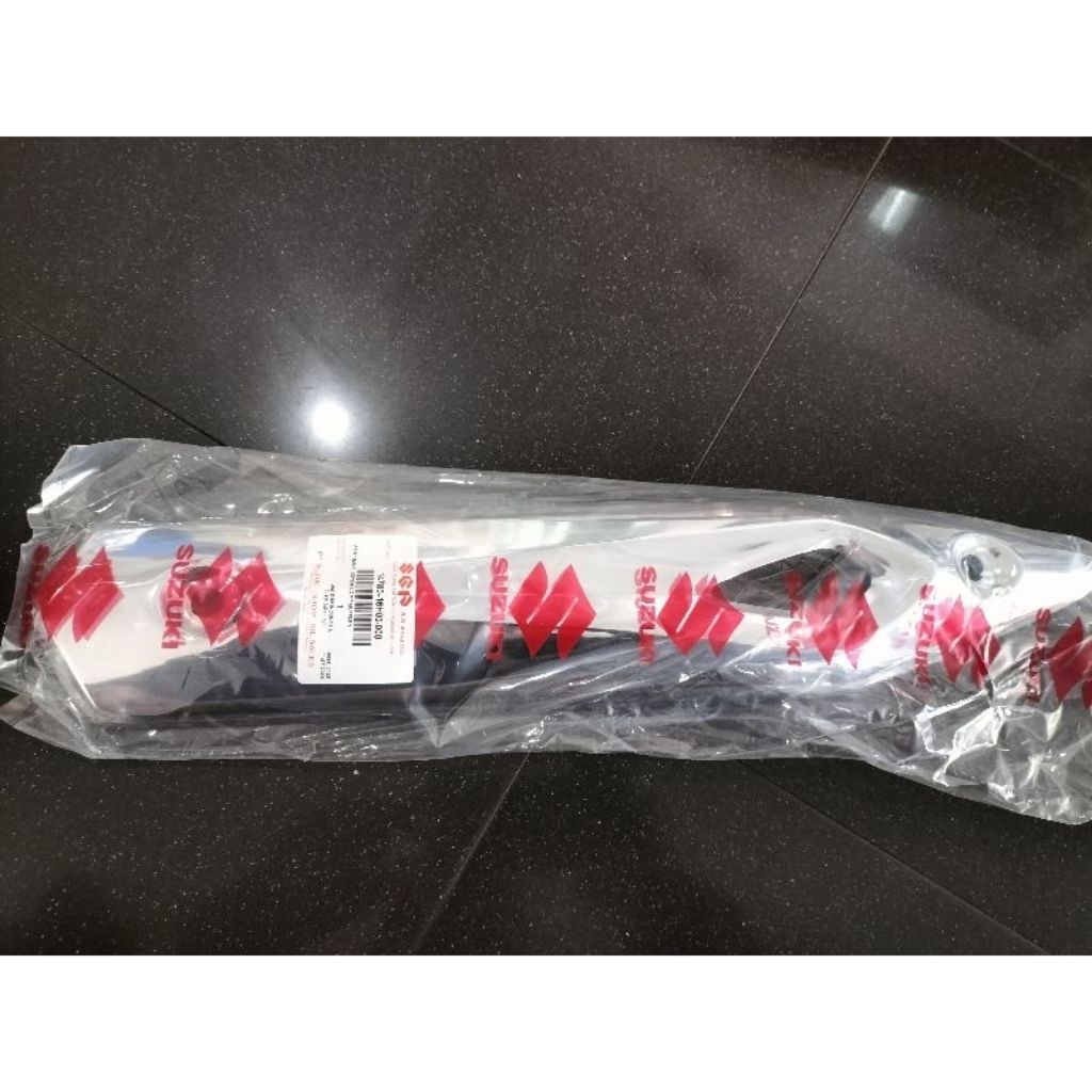 cover tameng pelindung panas knalpot Shogun 125 FL RR robot original sgp
