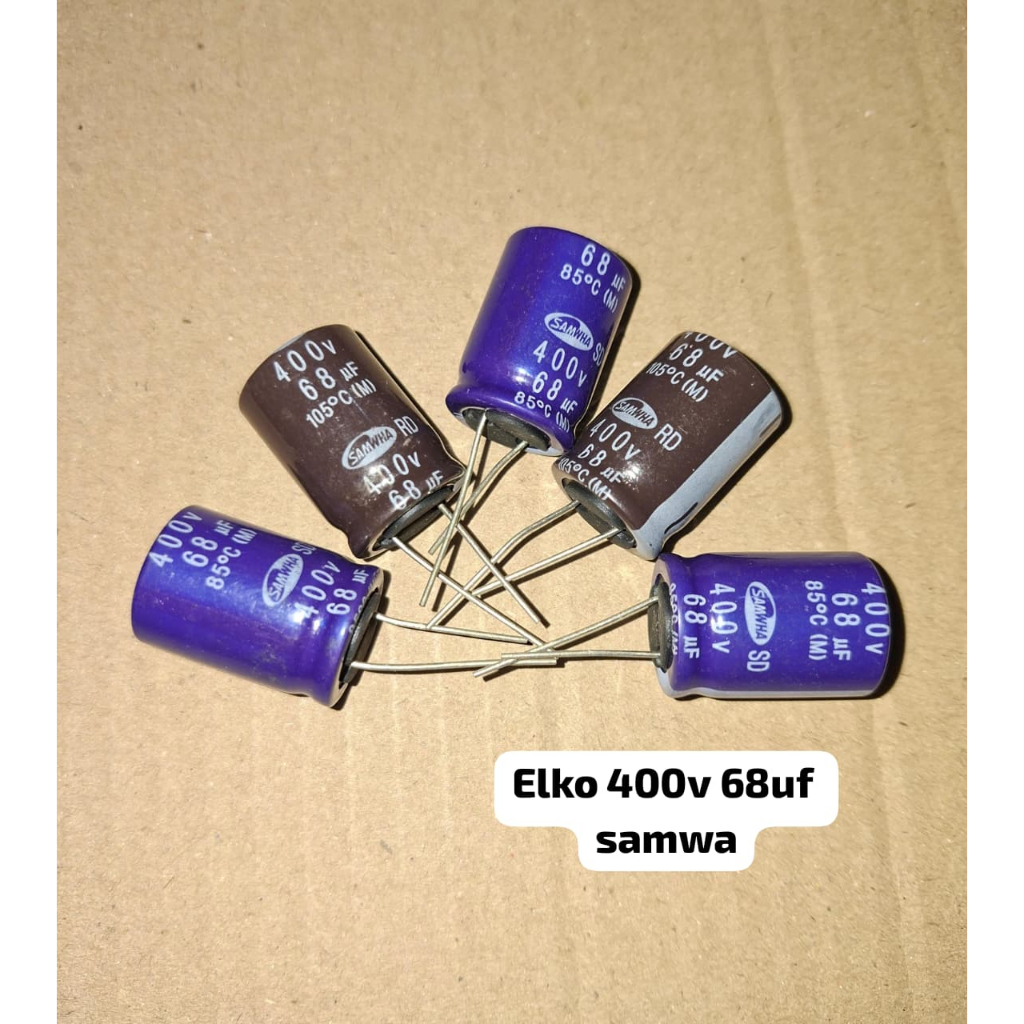 3Pcs Elko 400v 68uf Elco 68uf 400v Original