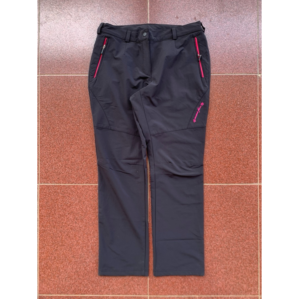 [preloved] celana tracking outdoor gunung hiking waterproof softshell pria/wanita unisex quickdry se