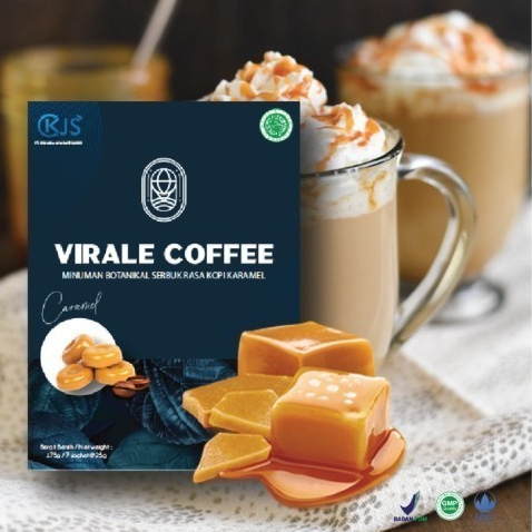 1Dus Virale Coffee Original Bahan Alami Resmi Bpom