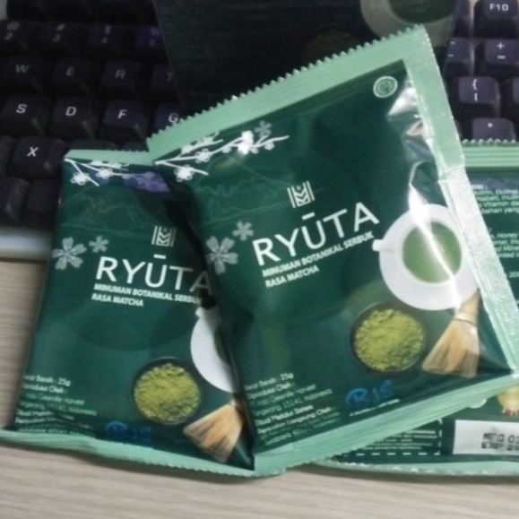 Ryuta asli kemasan hijau original bpom bahan alami
