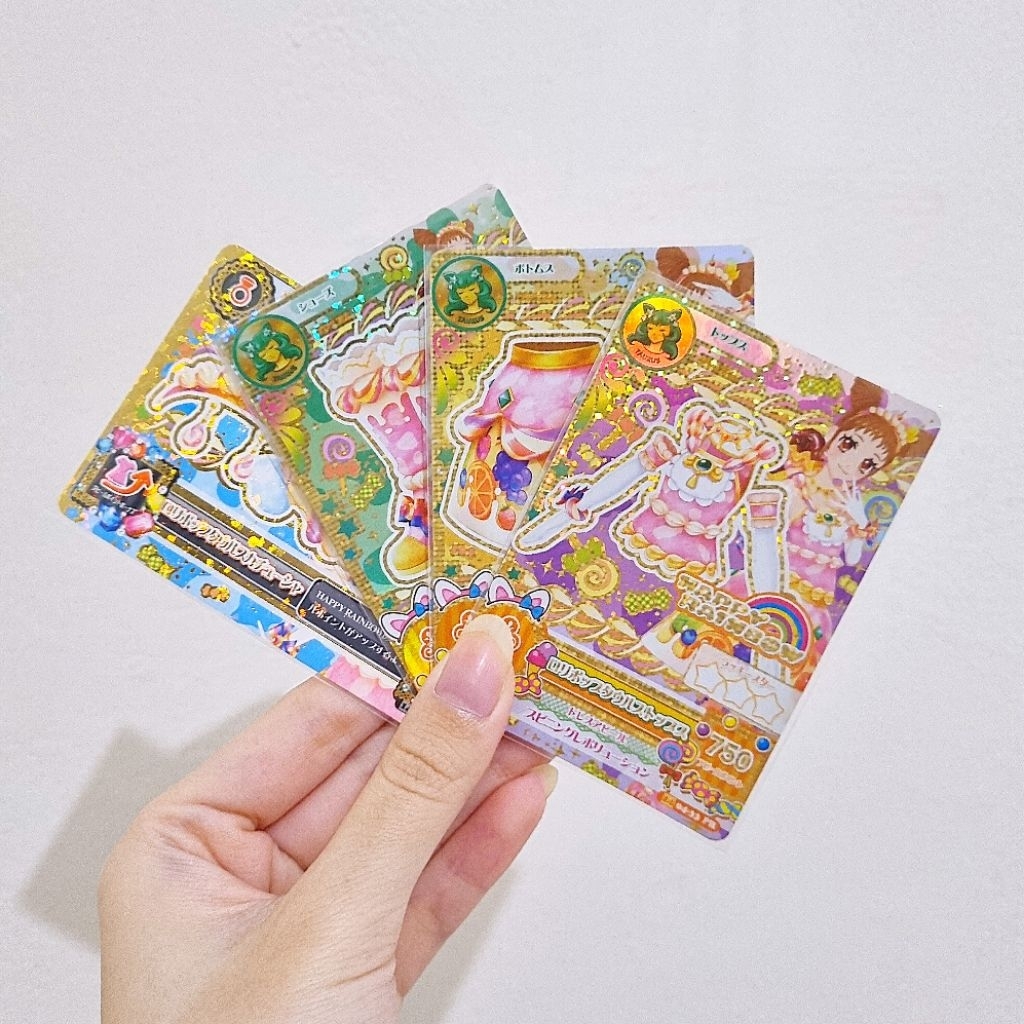 Aikatsu Card Kartu Premium Lollipop Taurus Otome Japan JP Original