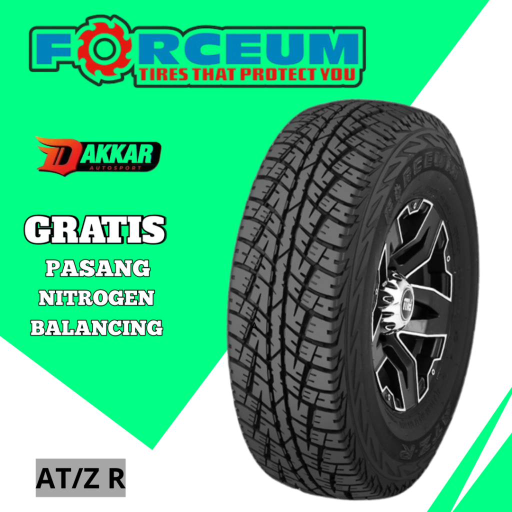 Ban Mobil 185/70 R14 Forceum A/TZR Ban Mobil Semi Offroad R14 Standart Mobil Avanza Xenia