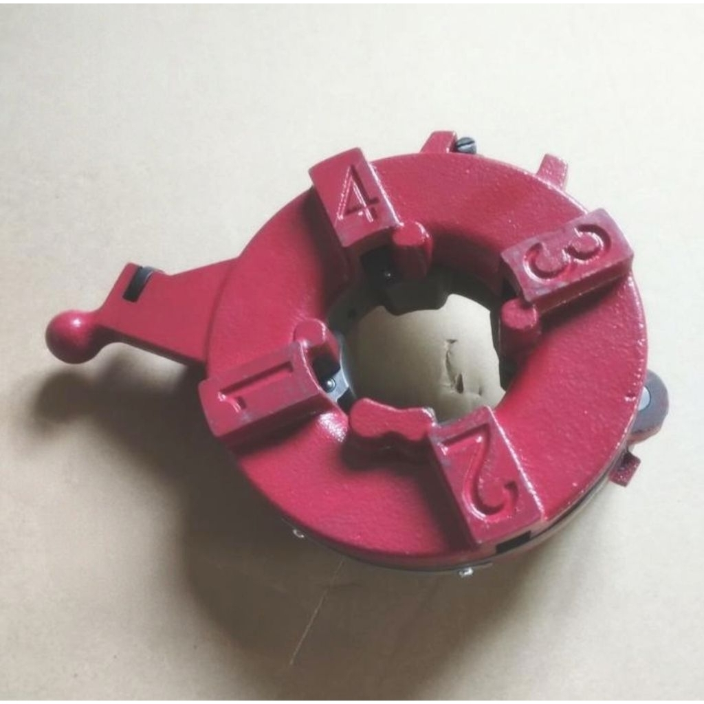 Blok Kepala Mata Mesin Senai Listrik 1/2 - 2" / Kepala Untuk Pasang Mata Senai Pipa 2 Inch