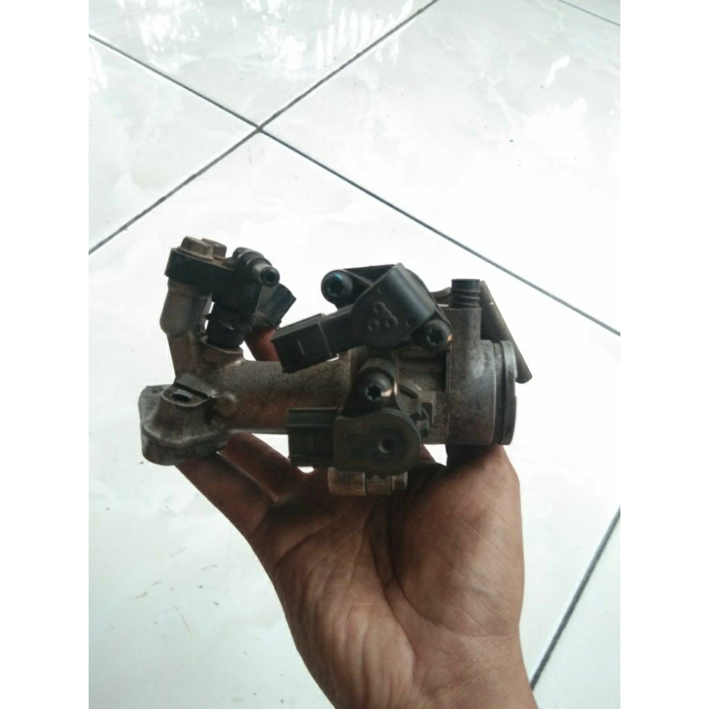Throttle Body tb Beat fi kode KZL Scoopy FI  Beat FI 2013 - 2014 Starter Kasar Ori Copotan