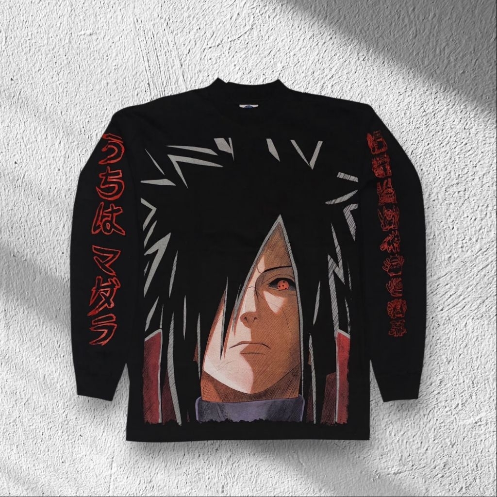 Kaos Bootleg Anime Naruto Shippuden " Uchiha Madara"