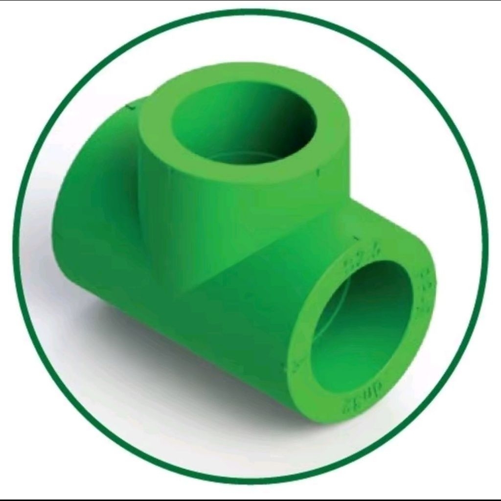 Tee PPR Rucika 2 inch Equal Tee PPR 63mm Te PPR 63 mm T PPR Rucika 2 inch