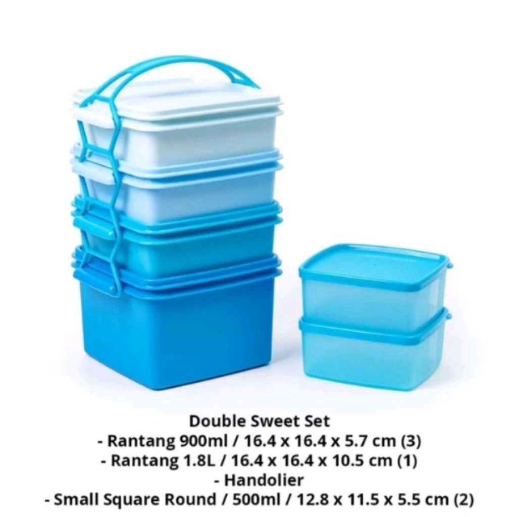 Rantang Tupperware Goodie Box + Bonus