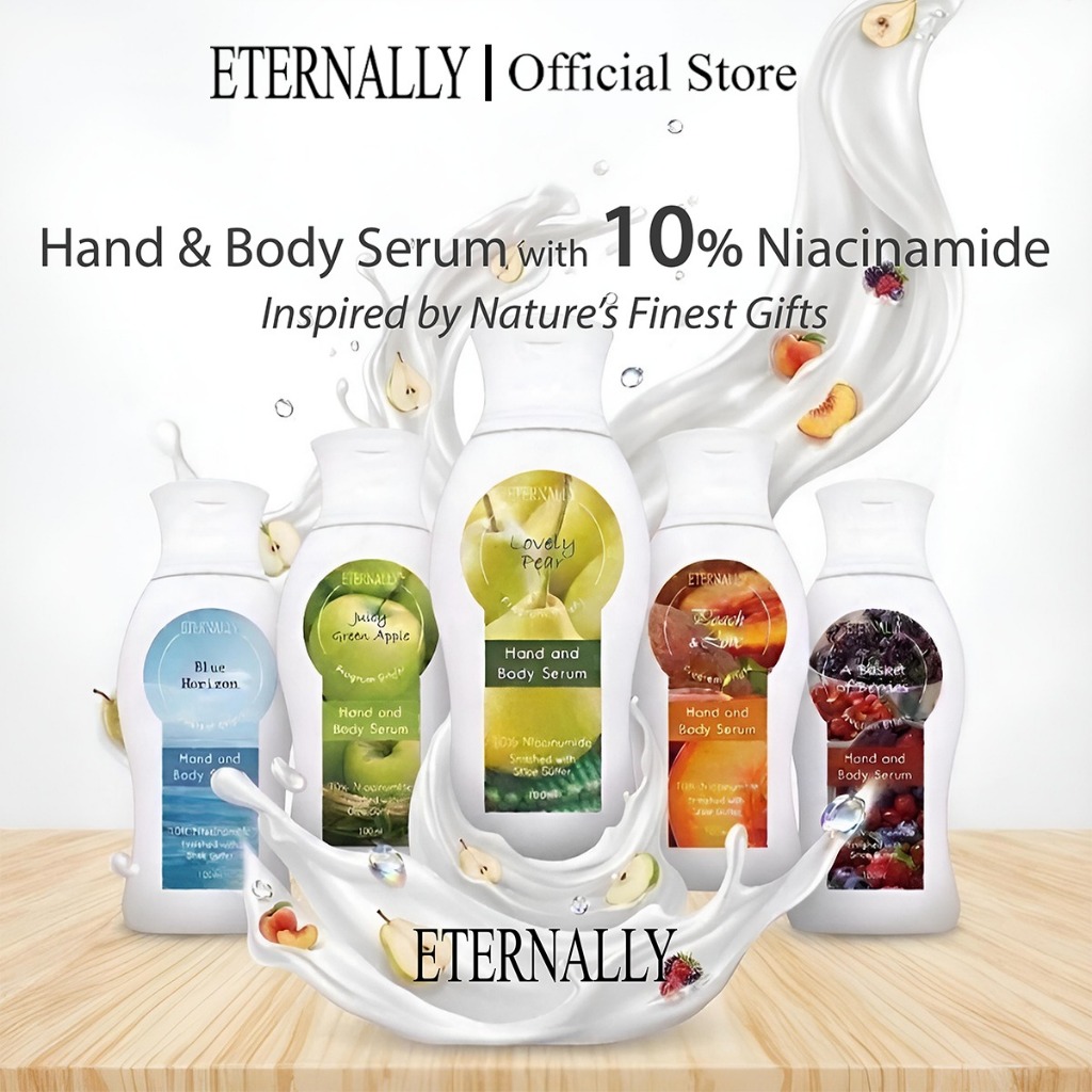 [ Body Serum 10% Niacinamide ] ETERNALLY Hand Body Serum -  Ringan Glowing Lotion