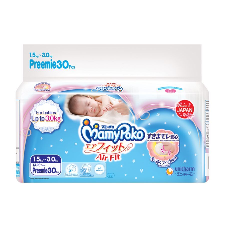 Mamypoko Preemie 30