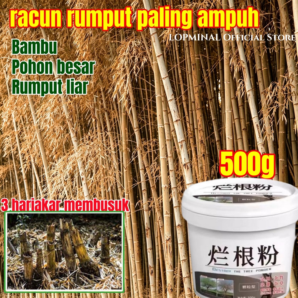 Bubuk Herbisida Hexazinone 500 Gram Pembasmi Rumput dan Pohon