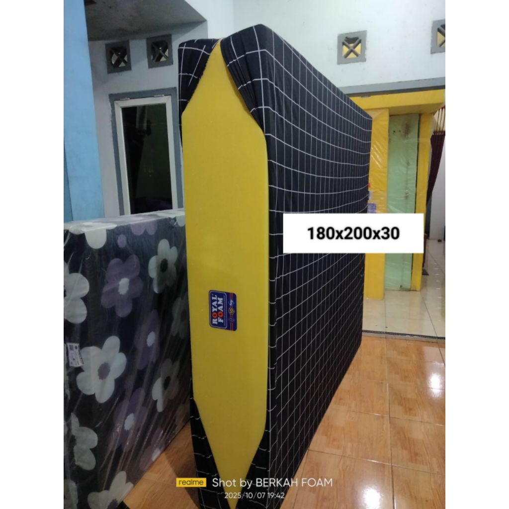 KASUR BUSA ROYAL FOAM UKURAN 200×180×30CM