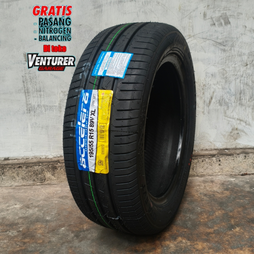 Ban Mobil Accelera Iota Evt 195 55 R15 - Ban Mobil Tubles 195/55 Ring 15
