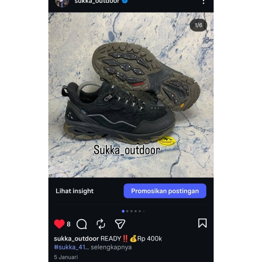 sepatu toread