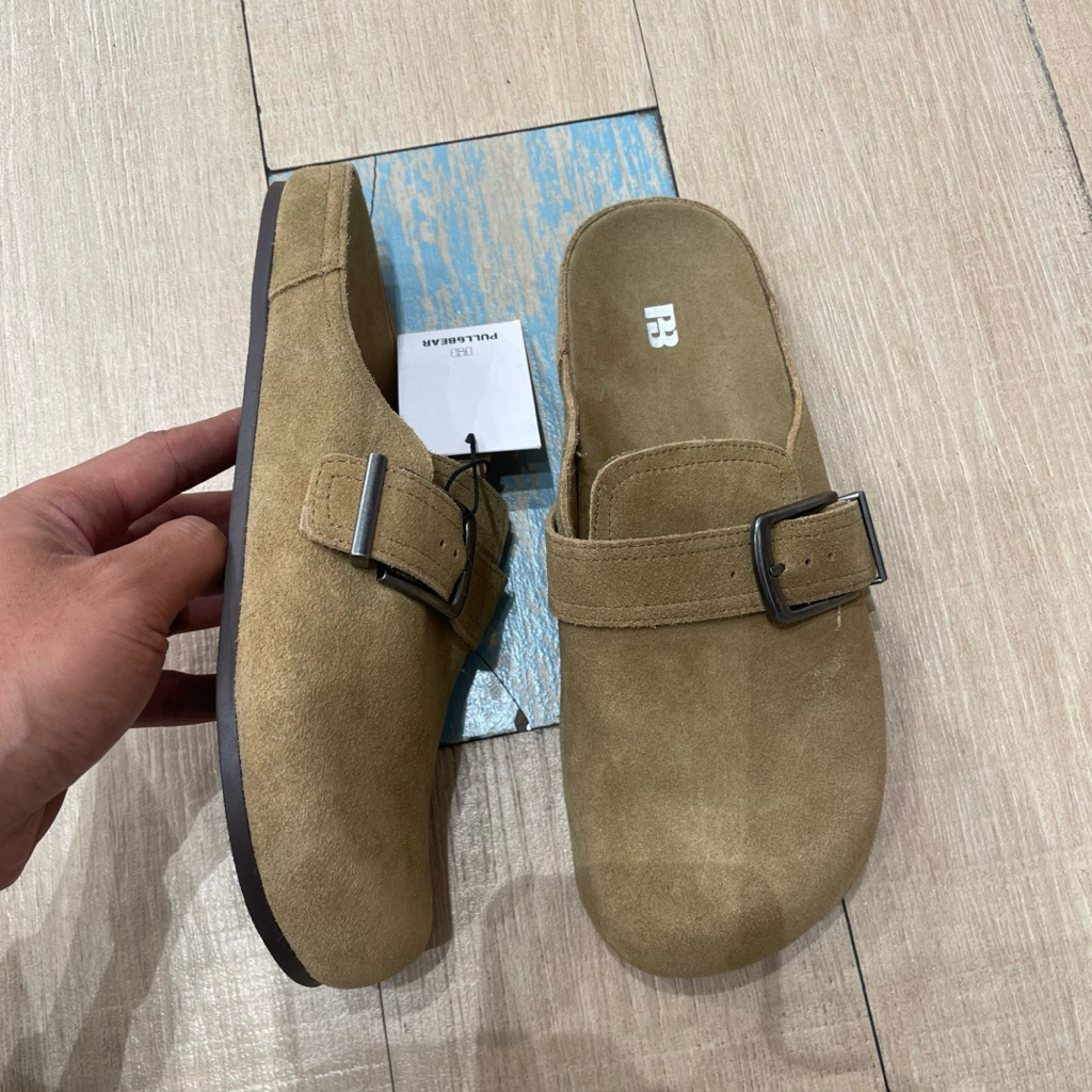 Shoes sandal Suede PULL&BEAR Women Jastip (jasa titip)