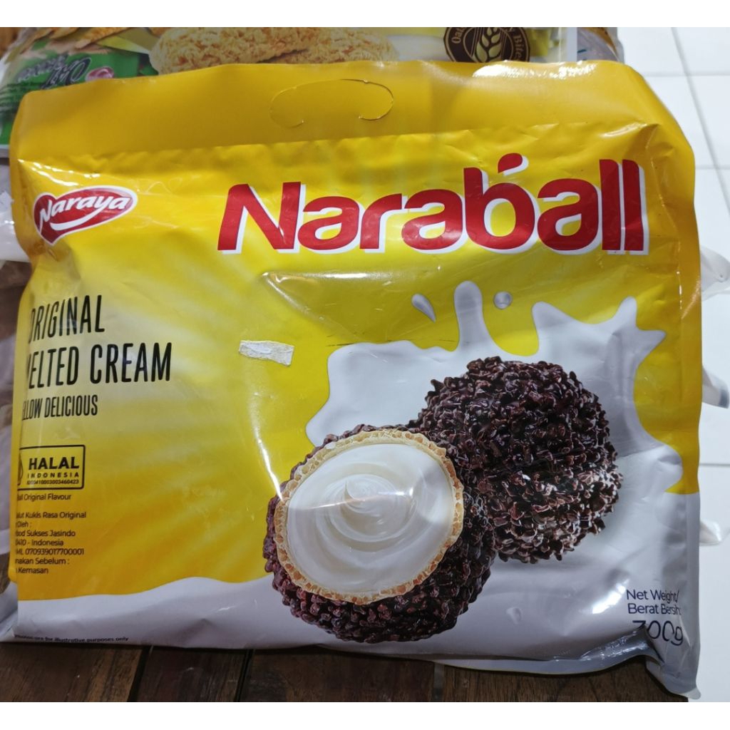 Naraball Wafel Ball Original Flavour 300g