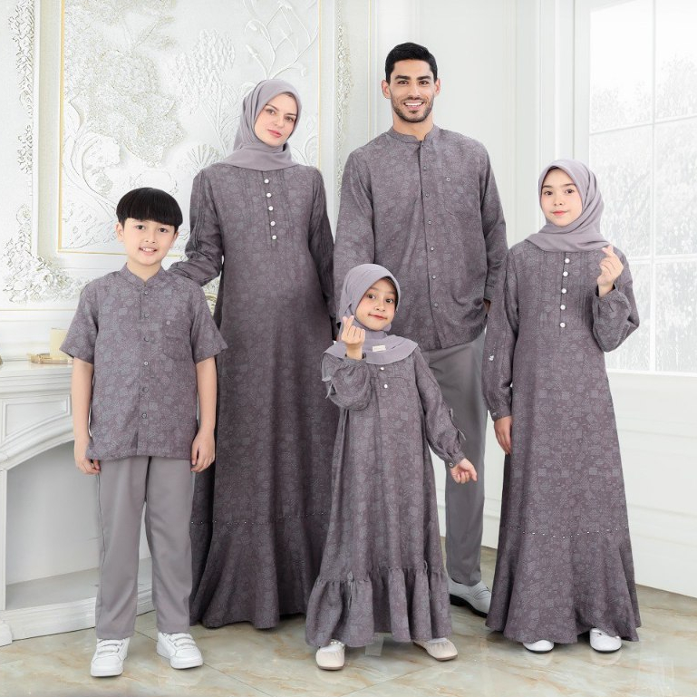SARIMBIT ROYAL 40 CHORCOAL ART KAGUMI 331/KAHFI 331/KAGUMI KIDS 173/KAHFI KIDS 233  (ETHICA MATARAM)