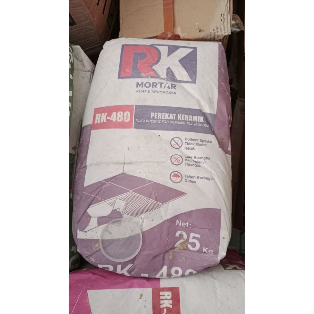 RK 480 semen instan perekat keramik